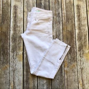 Lilly Pulitzer Worth Skinny Mini Zip jeans